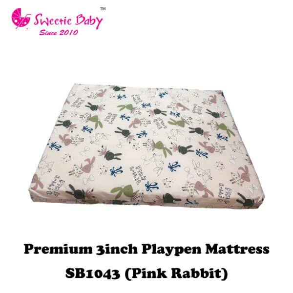 Sweetie Baby Premium 3inch Playpen Mattress With Zip - Image 2