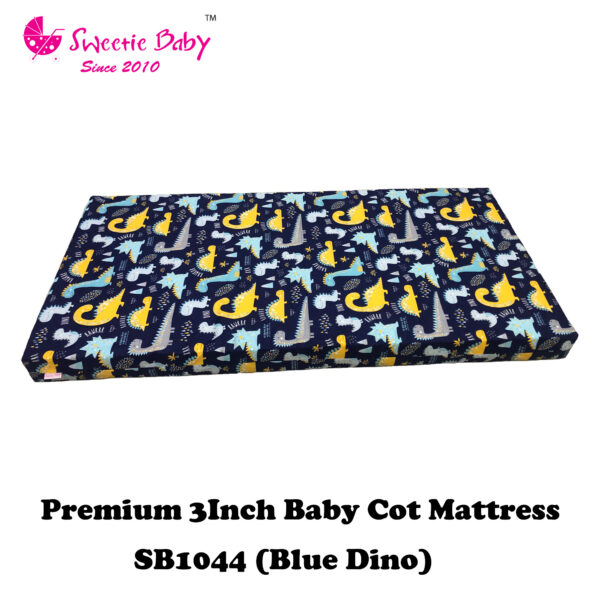 Sweetie Baby Premium 3inch Baby Cot Mattress With Zip - Image 4