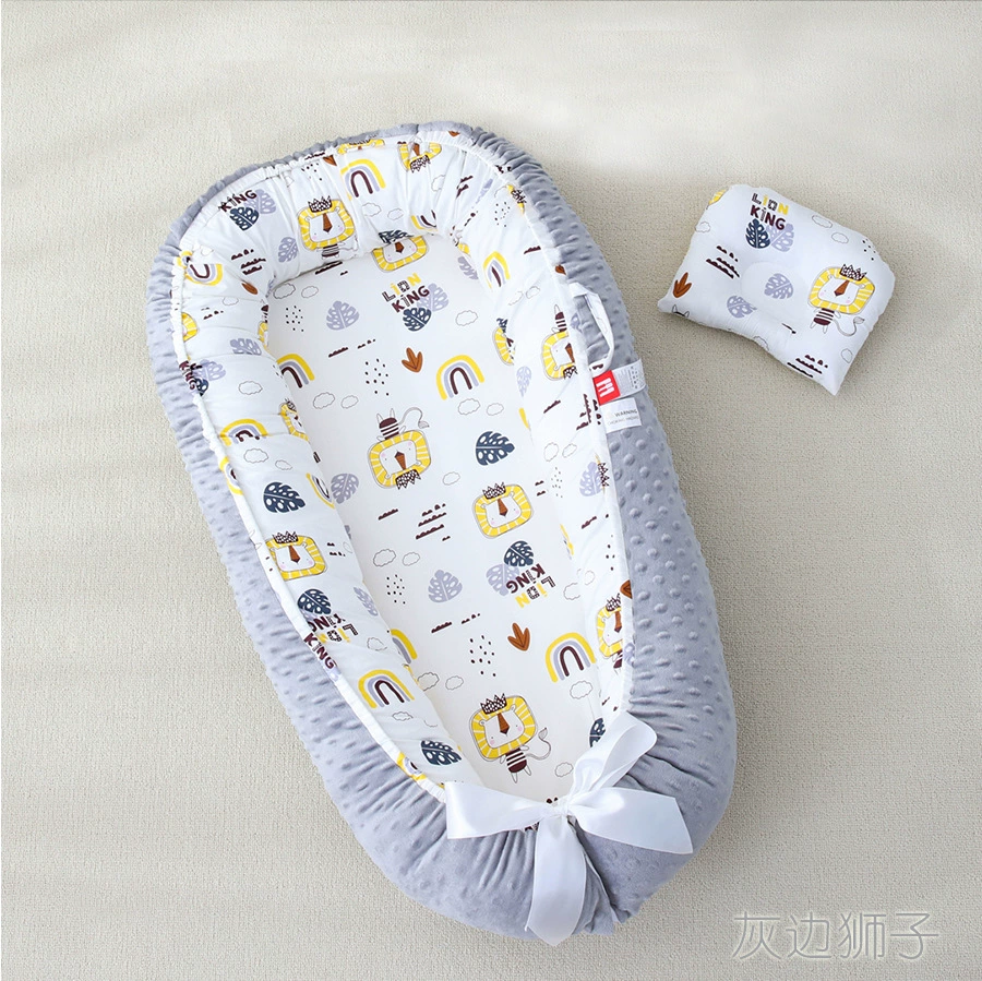 Sweetie Baby Fiber Baby Nest (100% Cotton & Velvet Side) - Image 4